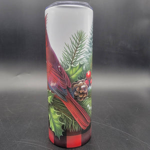 
            
                Load image into Gallery viewer, Pre-Sublimated 20oz Tumbler - Holly Cardinal
            
        