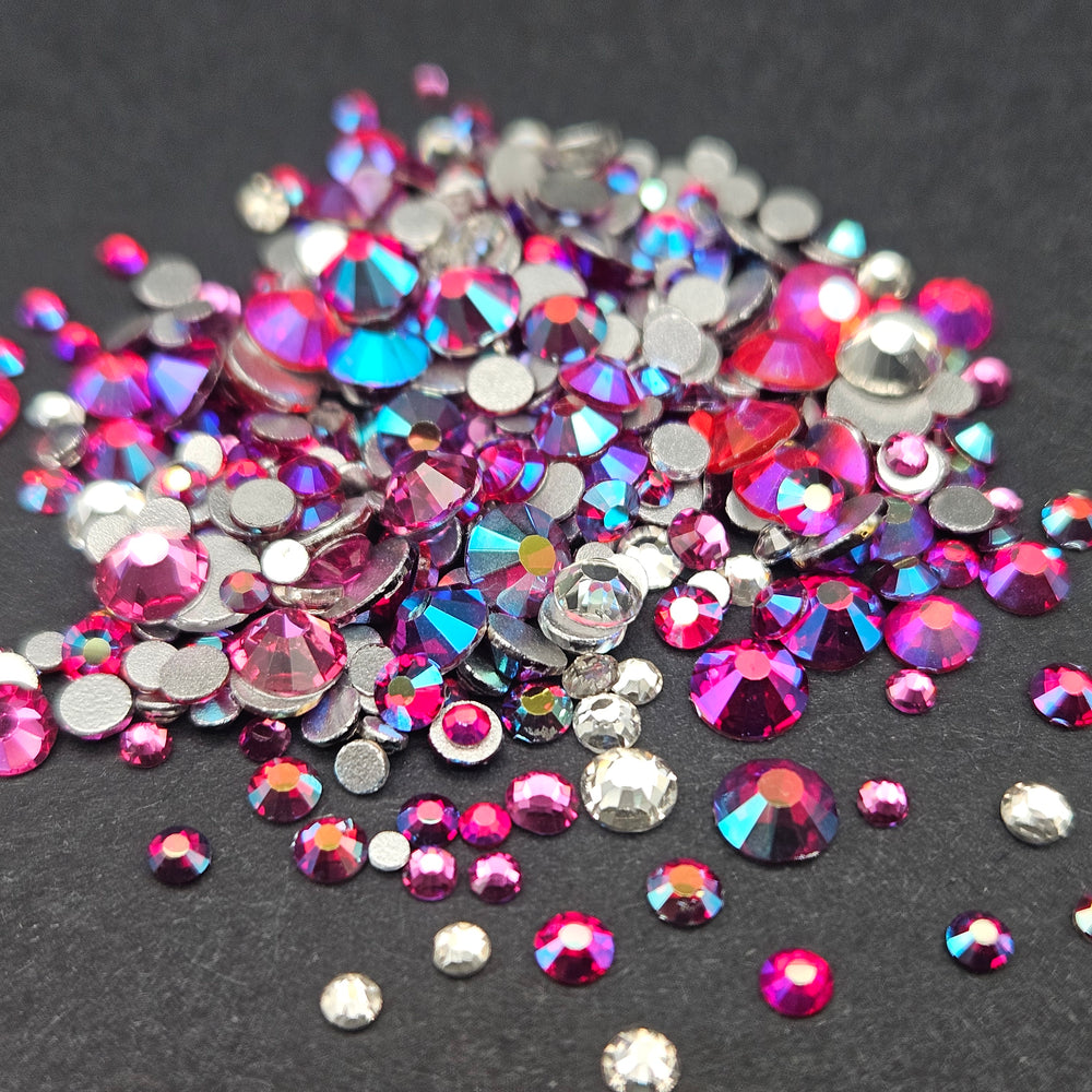 Multicolored Rhinestone Mix - Showgirl! - Glass