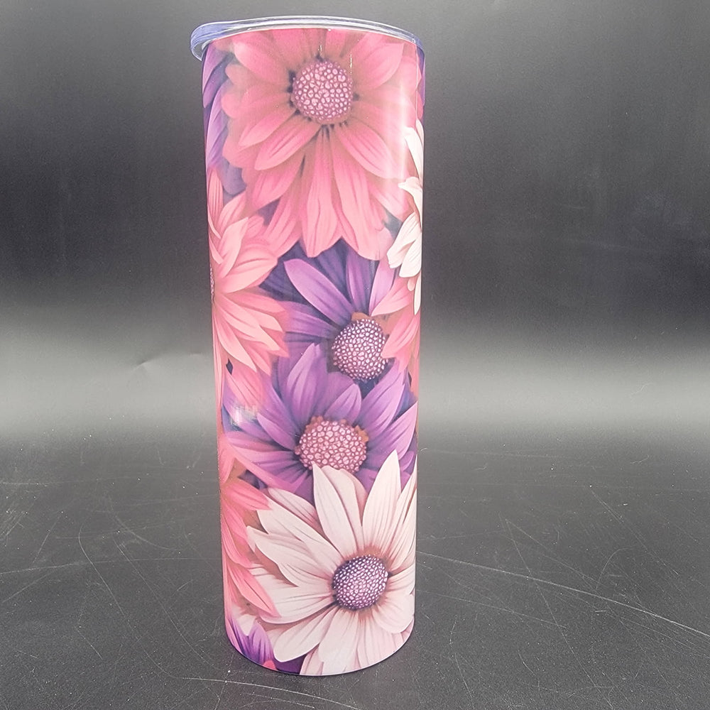 
            
                Load image into Gallery viewer, Pre-Sublimated 20oz Tumbler - Pink Daisies
            
        