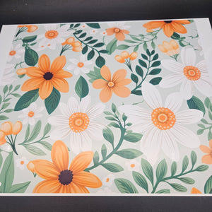 Printed Vinyl Sheet - Dream of Daisies