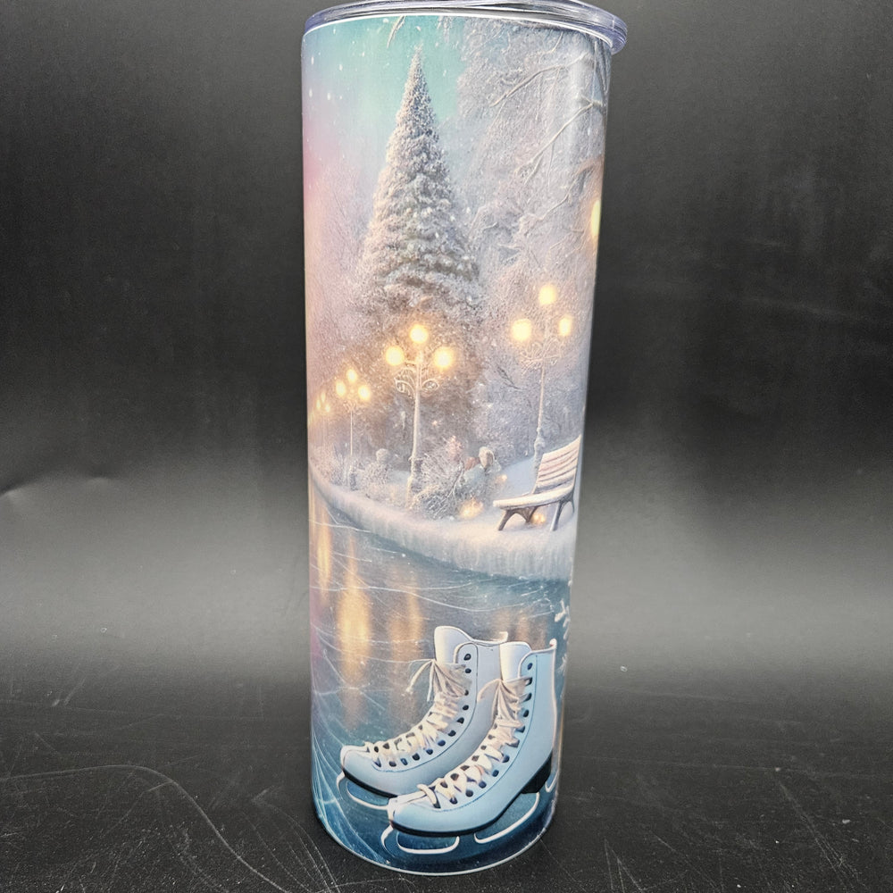 
            
                Load image into Gallery viewer, Pre-Sublimated 20oz Tumbler - Ice Skates
            
        