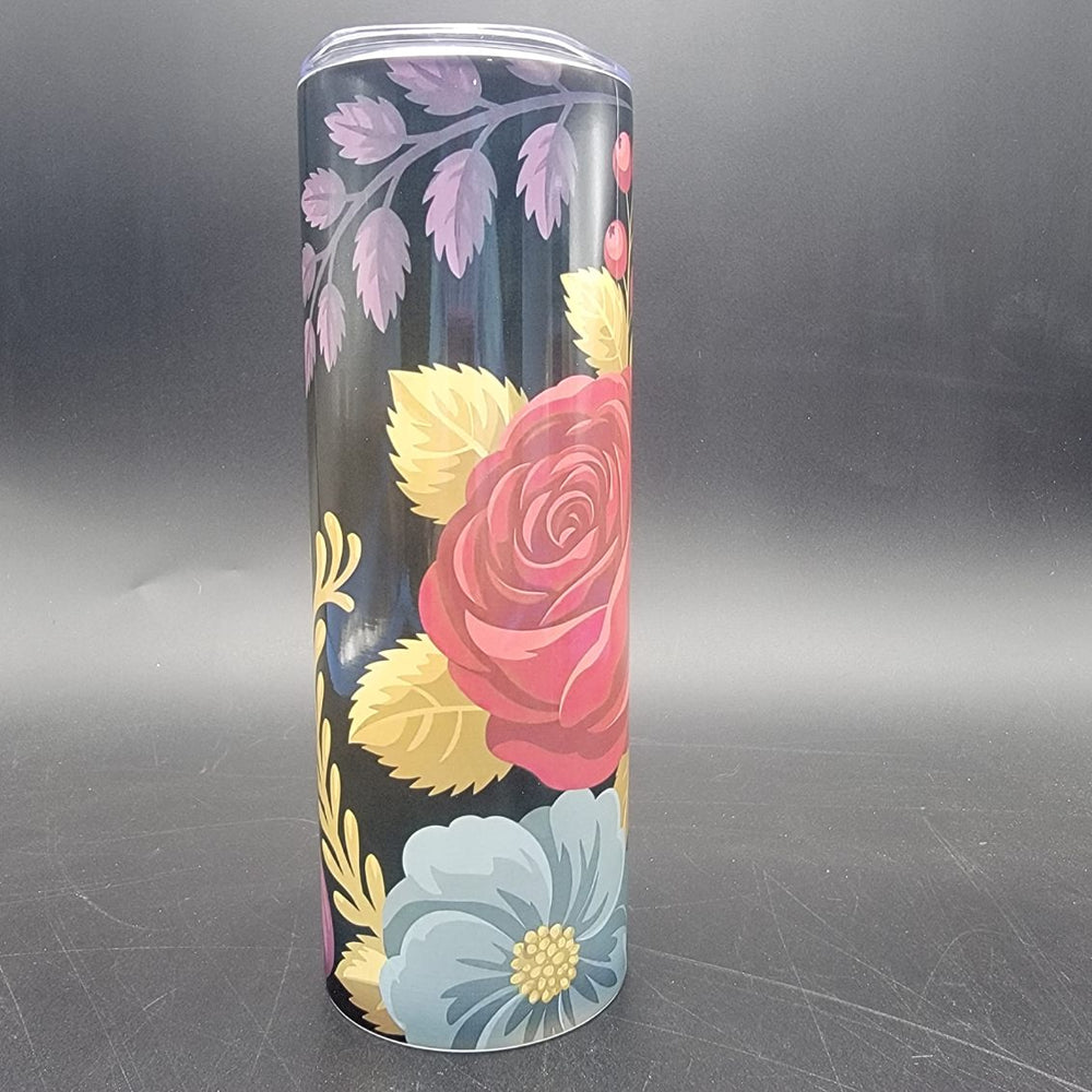 
            
                Load image into Gallery viewer, Pre-Sublimated 20oz Tumbler - Dark Floral
            
        
