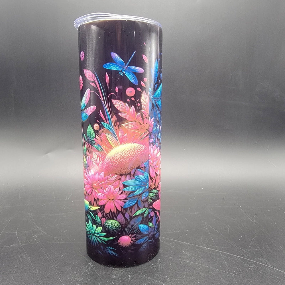 
            
                Load image into Gallery viewer, Pre-Sublimated 20oz Tumbler - Garden Dragonflies
            
        