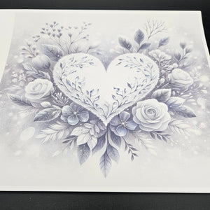 Sublimation Print of 20oz Wrap - Frosted Love