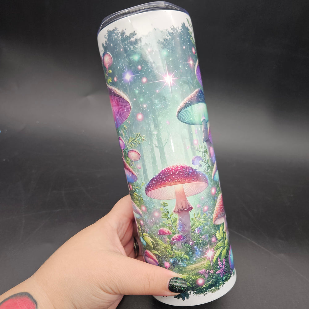 
            
                Load image into Gallery viewer, Pre-Sublimated 20oz Tumbler - Mushroom Glow
            
        