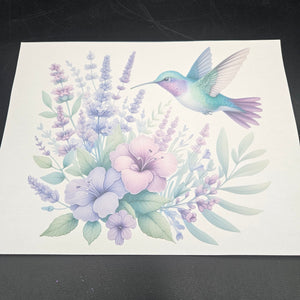 Sublimation Print of 20oz Decal - Garden Song
