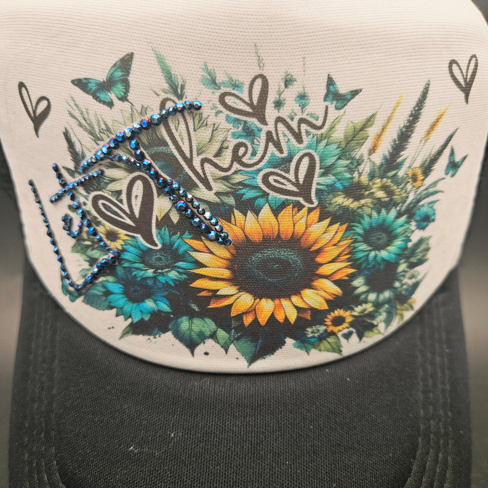 
            
                Load image into Gallery viewer, Sublimated Hat - Let Them
            
        