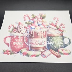 Sublimation Print of 20oz Wrap - Christmas Confections