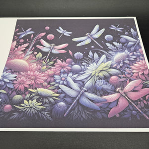 Sublimation Print of 20oz Wrap - Garden Dragonflies
