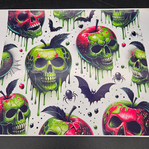 
            
                Load image into Gallery viewer, Printed Vinyl Sheet - Poison Apple
            
        