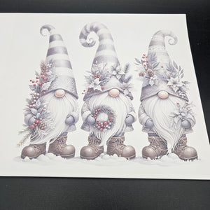 Sublimation Print of 20oz Wrap - Snow Buddies