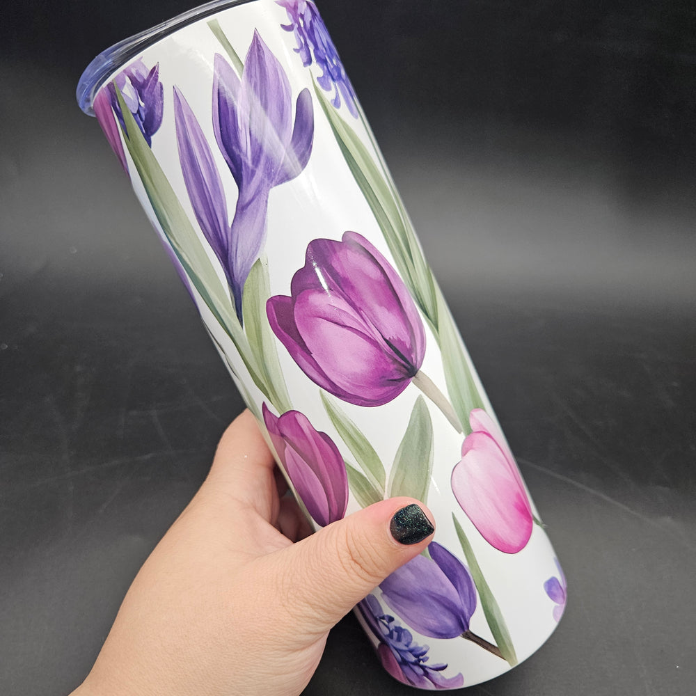 
            
                Load image into Gallery viewer, Pre-Sublimated 20oz Tumbler - Tulip Spring
            
        