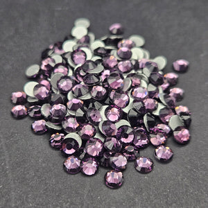 Single Color Rhinestones - Tanzanite - GLASS