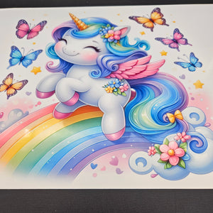 
            
                Load image into Gallery viewer, Printed Vinyl Sheet - Sweet Baby Unicorn
            
        
