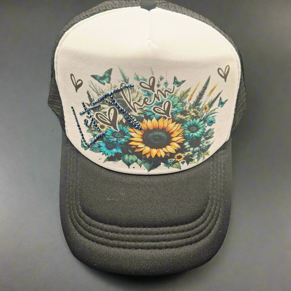 
            
                Load image into Gallery viewer, Sublimated Hat - Let Them
            
        