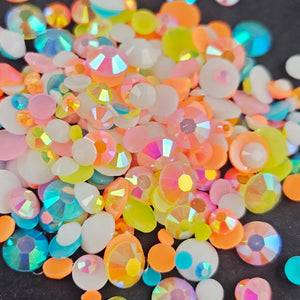 Multicolored Rhinestone Mix - Keep Shining - RESIN