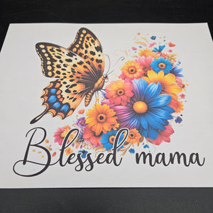 Sublimation Print of 20oz Wrap - Blessed & Vibrant