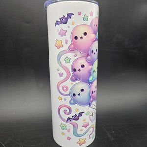 
            
                Load image into Gallery viewer, Pre-Sublimated 20oz Tumbler - Balloon Ghosts
            
        
