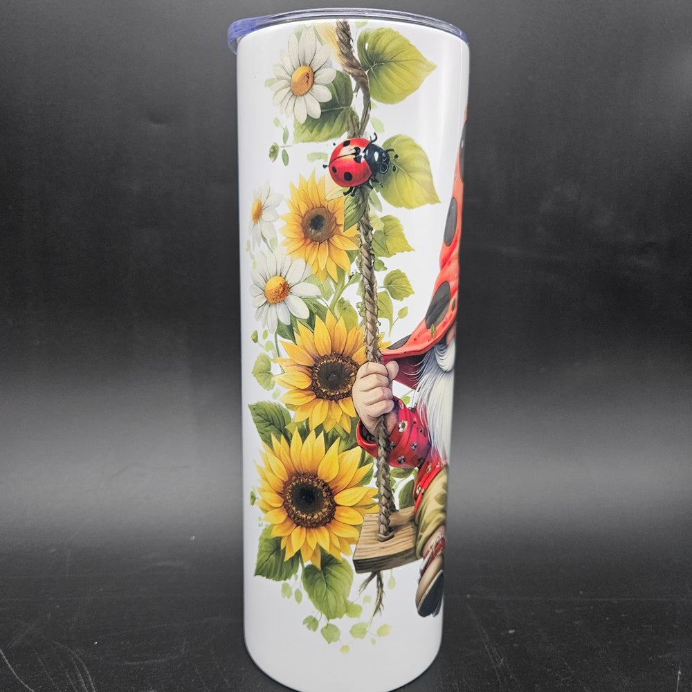 Pre-Sublimated 20oz Tumbler - Ladybug Swing