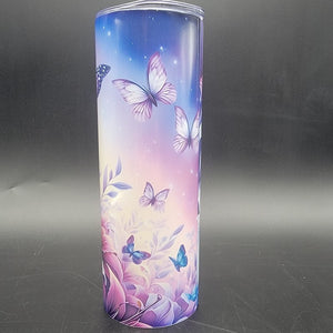 
            
                Load image into Gallery viewer, Pre-Sublimated 20oz Tumbler - Plum Butterflies
            
        
