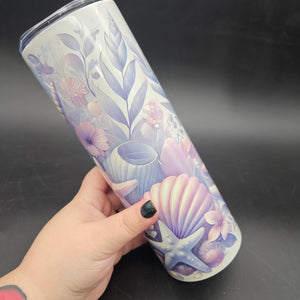 Pre-Sublimated 20oz Tumbler - Iridescent Shells