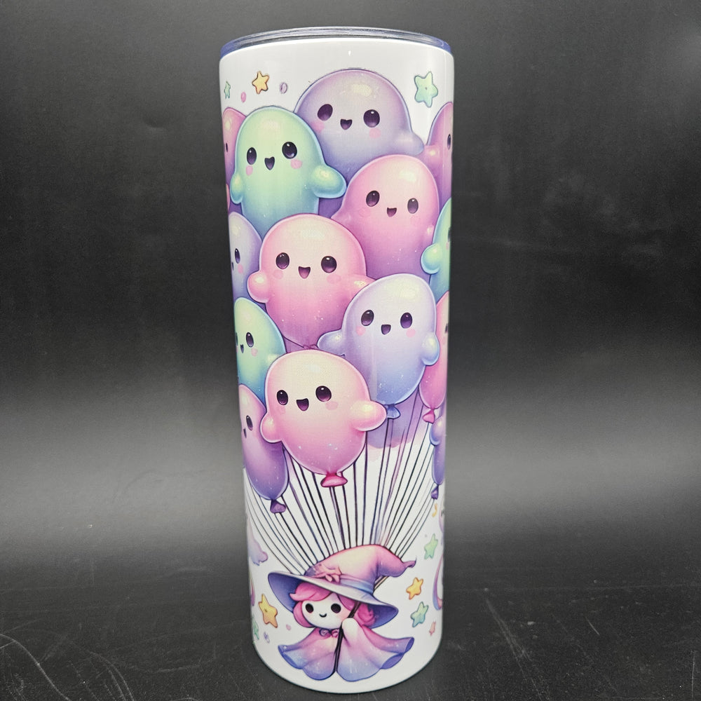 
            
                Load image into Gallery viewer, Pre-Sublimated 20oz Tumbler - Balloon Ghosts
            
        