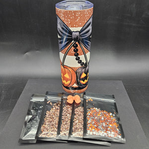Scary Cherries - Resin Rhinestone Tumbler Bundle