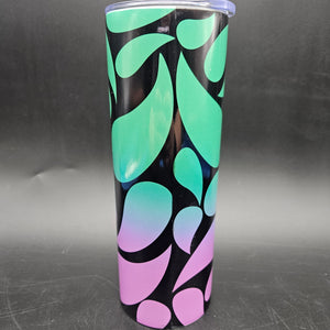 
            
                Load image into Gallery viewer, Pre-Sublimated 20oz Tumbler - Purple &amp;amp; Green Paisley
            
        