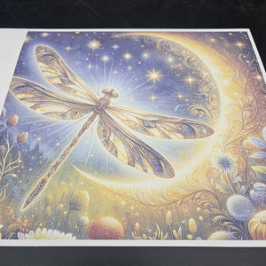 Sublimation Print of 20oz Wrap - Golden Dragonfly