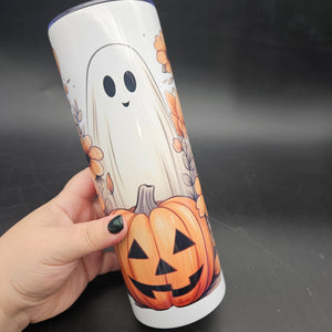 
            
                Load image into Gallery viewer, Sublimated 20oz Tumbler - Peachy Pumpkin
            
        