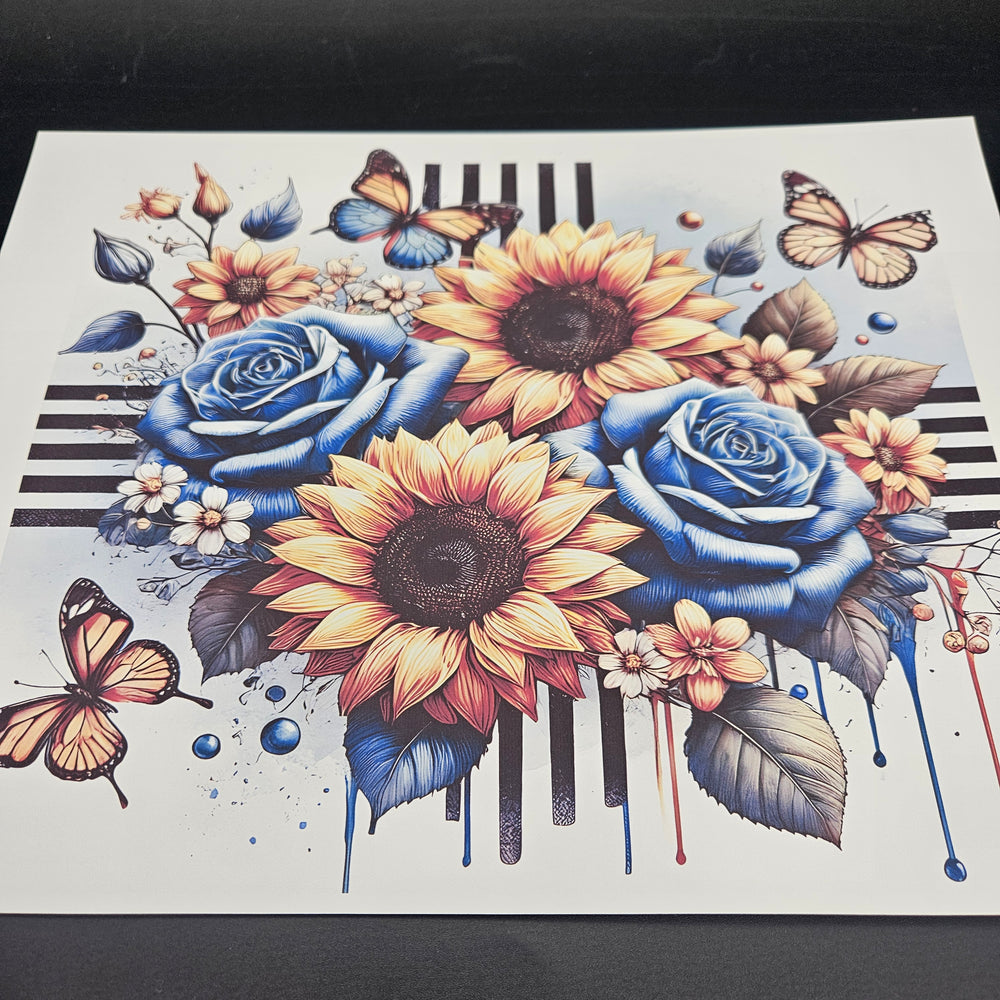 
            
                Load image into Gallery viewer, Sublimation Print of 20oz Wrap - Sunflower Skies
            
        