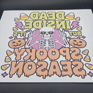 Sublimation Print of 20oz Wrap - Dead Inside