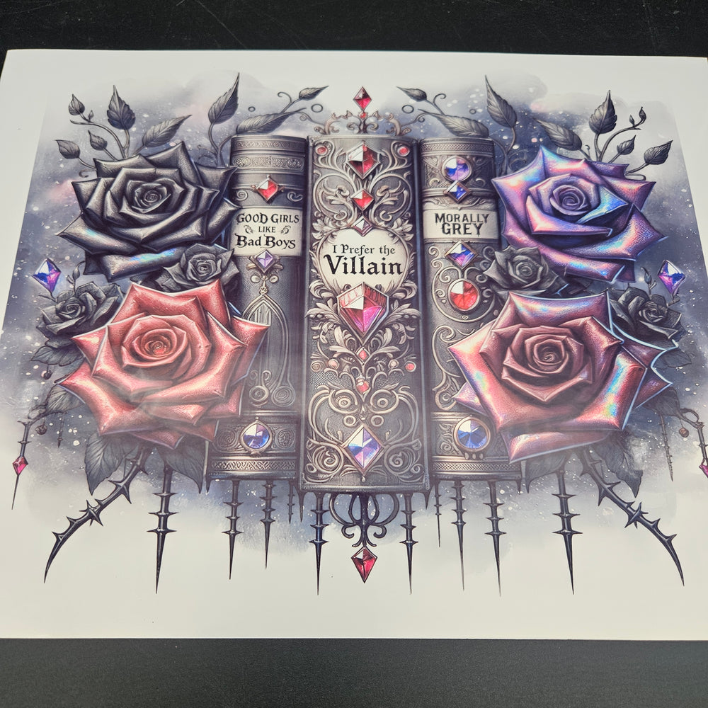 
            
                Load image into Gallery viewer, Printed Vinyl Sheet - Villains Are Pretty
            
        