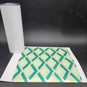 
            
                Load image into Gallery viewer, Glitter by Design (GBD) and Tumbler Bundle - 3D Geometric
            
        