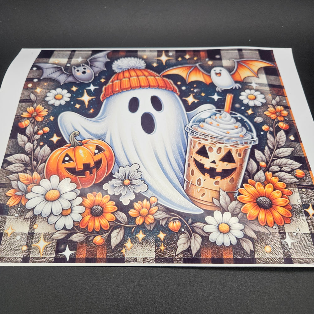 
            
                Load image into Gallery viewer, Printed Vinyl Sheet - Just a Ghost
            
        