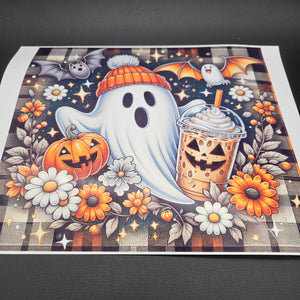Printed Vinyl Sheet - Just a Ghost