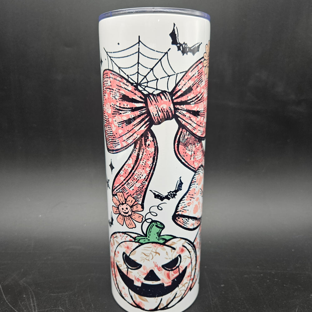 
            
                Load image into Gallery viewer, Pre-Sublimated 20oz Tumbler - Rosy Ghost
            
        