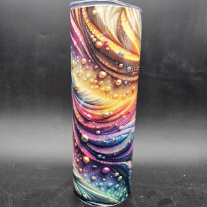 Pre-Sublimated 20oz Tumbler - Silk Rainbow