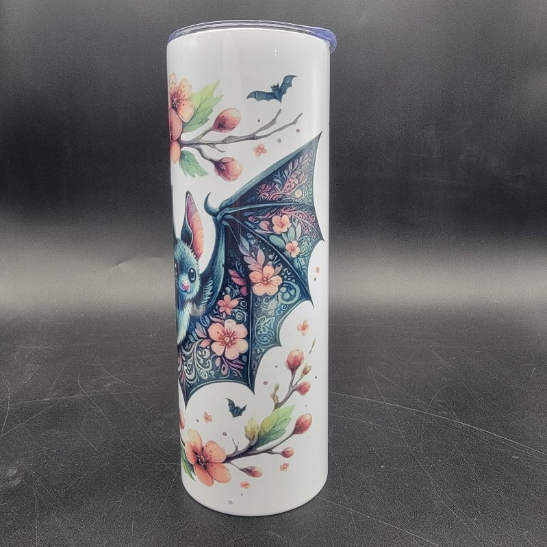 
            
                Load image into Gallery viewer, Pre-Sublimated 20oz Tumbler - Filigree Bat
            
        