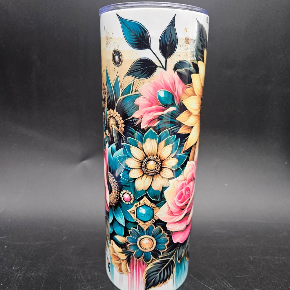 Pre-Sublimated 20oz Tumbler - Sunny Gems