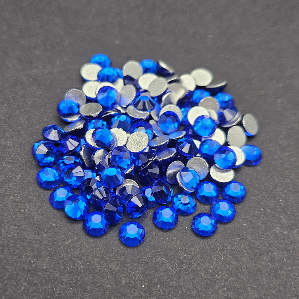 
            
                Load image into Gallery viewer, Single Color Rhinestones - Sapphire - GLASS
            
        