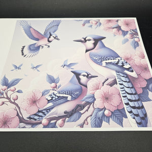 
            
                Load image into Gallery viewer, Sublimation Print of 20oz Wrap - Blue Birds
            
        