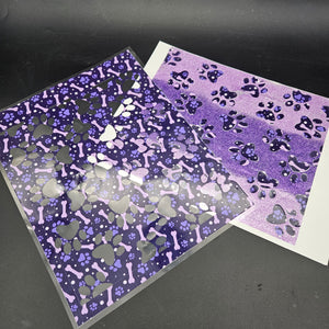 Double Set - Paw Print NO TUMBLER