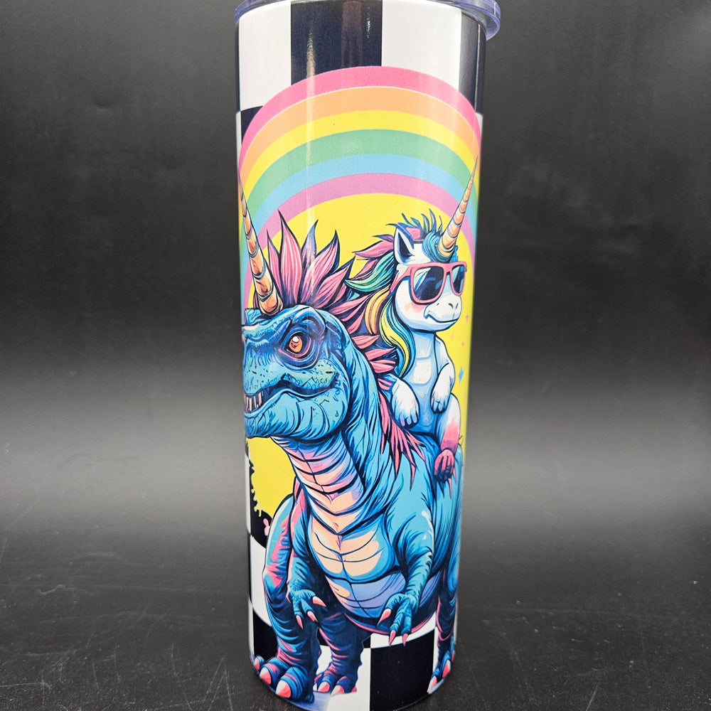 
            
                Load image into Gallery viewer, Pre-Sublimated 20oz Tumbler - Dinocorn
            
        