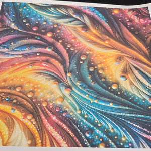 Sublimation Print of 20oz Wrap - Silk Rainbow