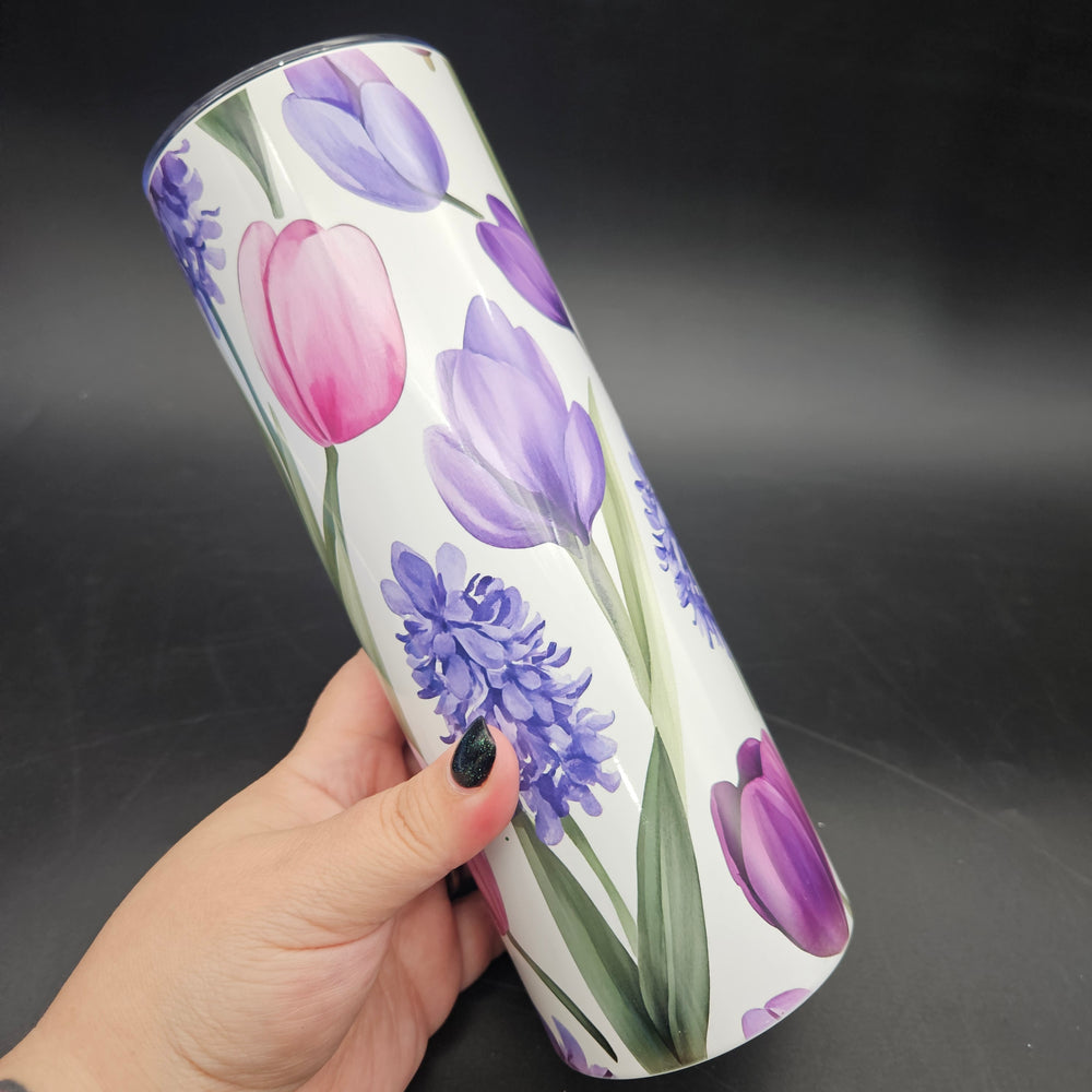 
            
                Load image into Gallery viewer, Pre-Sublimated 20oz Tumbler - Tulip Spring
            
        
