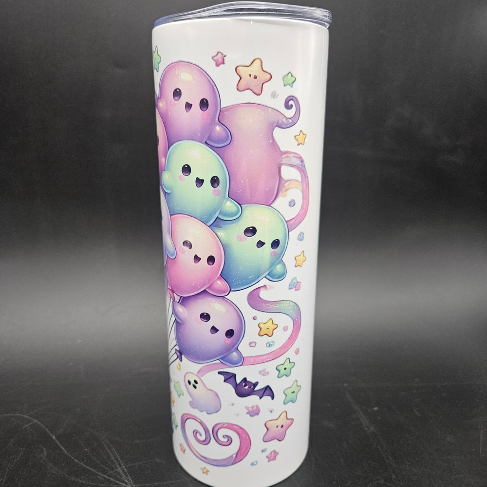 
            
                Load image into Gallery viewer, Pre-Sublimated 20oz Tumbler - Balloon Ghosts
            
        
