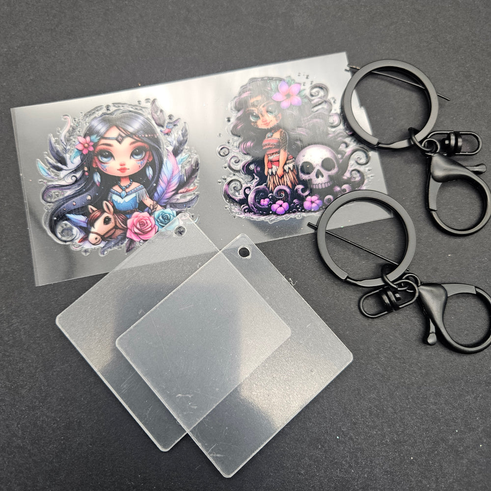 
            
                Load image into Gallery viewer, Dark Princess Keychain Bundle
            
        