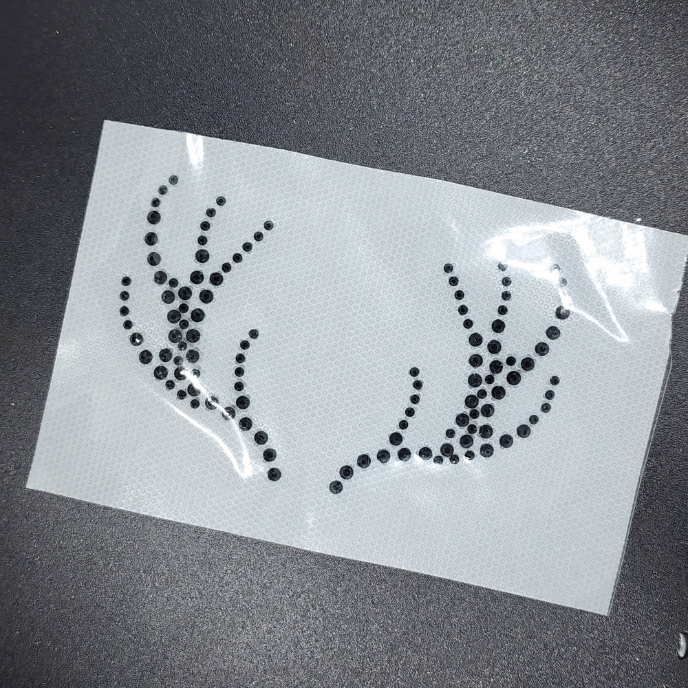 Rhinestone Applique - Stag Horns