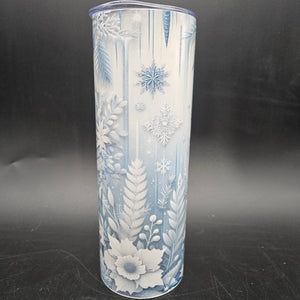 Pre-Sublimated 20oz Tumbler - Icy Winter